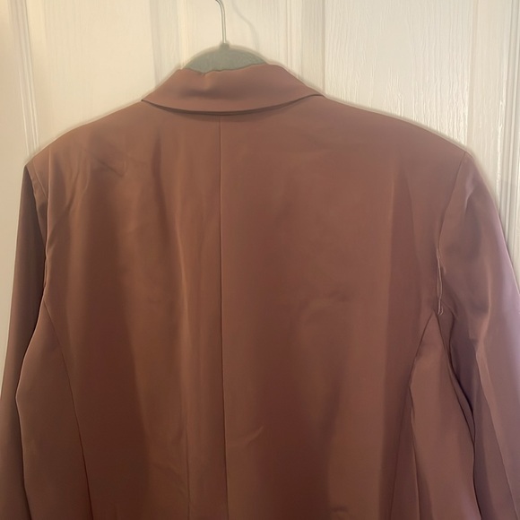 AND NOW THIS | Chocolate Brown Oversized Blazer, size XL - NWOT - Picture 9 of 10